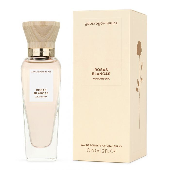 Туалетная вода унисекс Agua Fresca de Rosas Blancas EDT Adolfo Dominguez, 60 — фото 3
