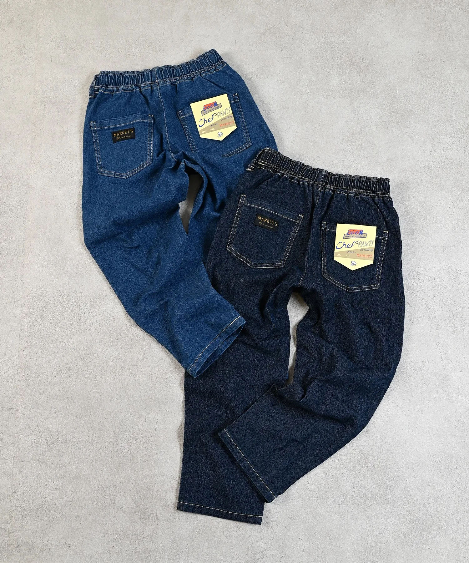 Детские брюки-шеф Denim MARKEY'S тёмно-синие — фото 2