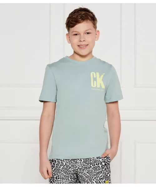 

Футболка Regular fit Calvin Klein Jeans, зеленый