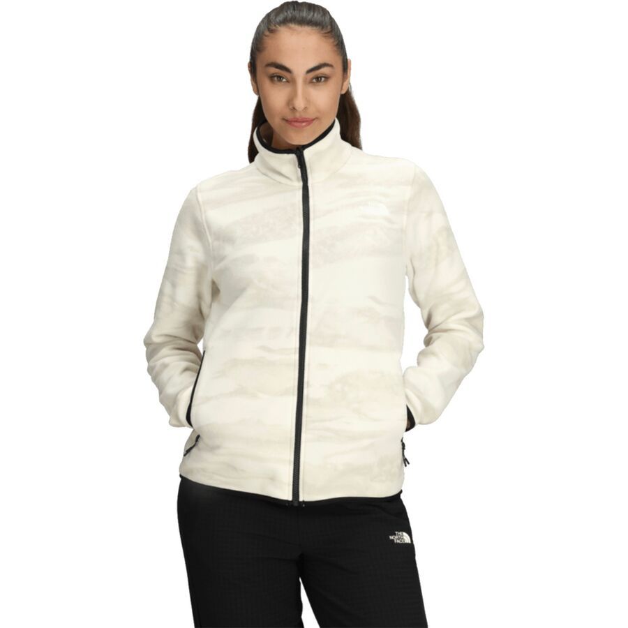 

Куртка The North Face Glacier Print Fleece The North Face, White Dune Edge Of Light Print