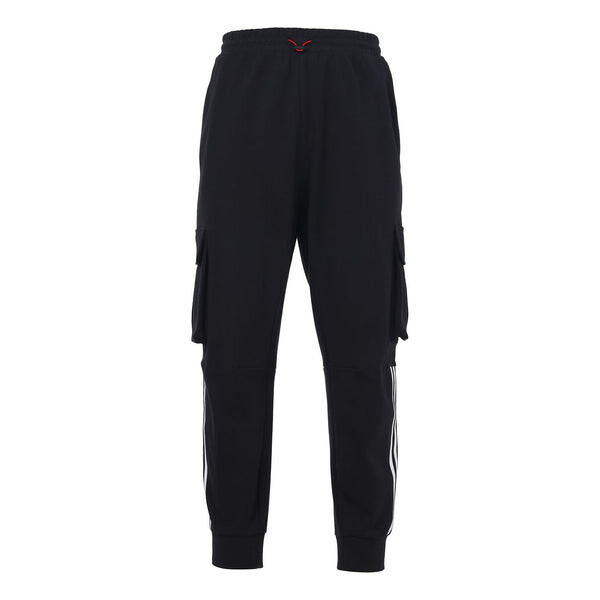 

Спортивные штаны adidas Cny Pnt Dk New Year's Edition Cargo Pocket Bundle Feet Sports Pants Black, черный