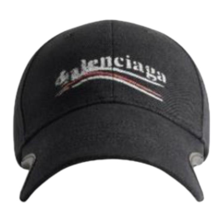 

Политический трафаретный кепок Balenciaga, черный