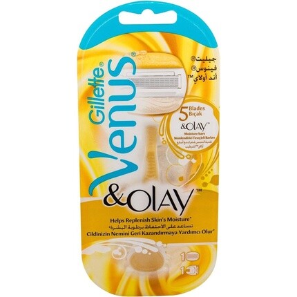 

Venus ComfortGlide Coconut с бритвенными лезвиями Olay 6 шт. Gillette