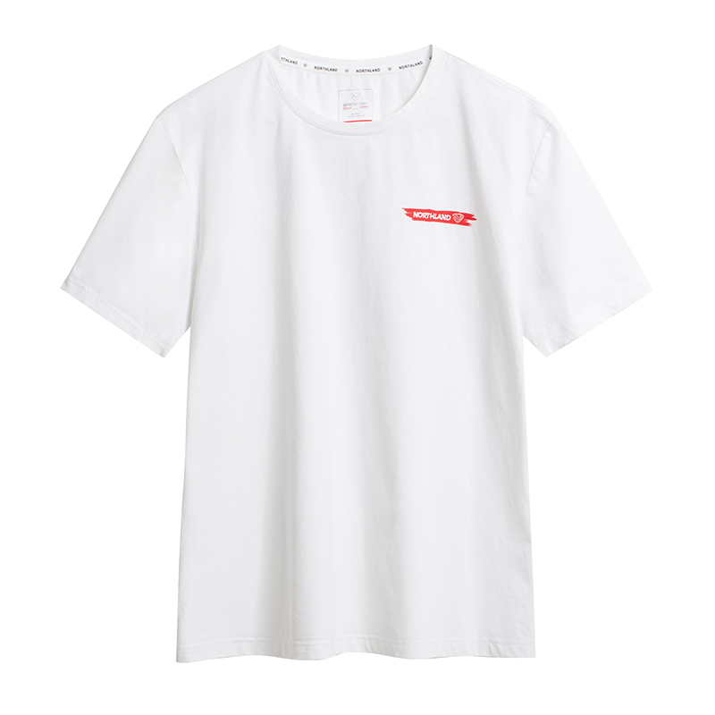 

Футболка с рукавом дроп-шолдер Unisex NORTHLAND, ярко-белый