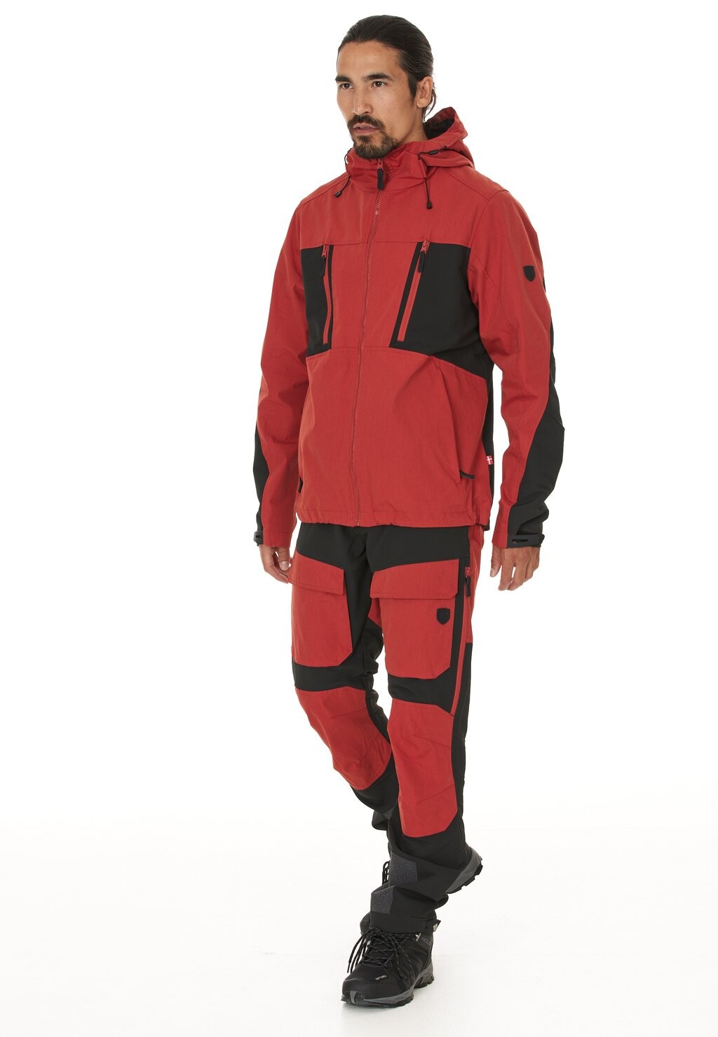 

Брюки TREKKING BEINA M OUTDOOR Whistler, цвет rood-zwart