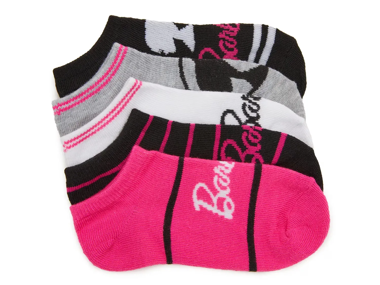 

Носки детские Barbie No Show - набор 5 пар High Point Design, White/Black/Pink