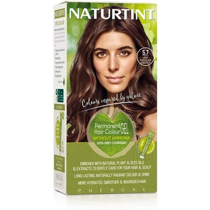 

Перманентная краска для волос Naturtint 5GM Шоколадно-каштановый, 5,75 жидких унций