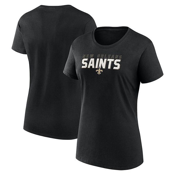 

Женская футболка New Orleans Saints с логотипом Unbranded