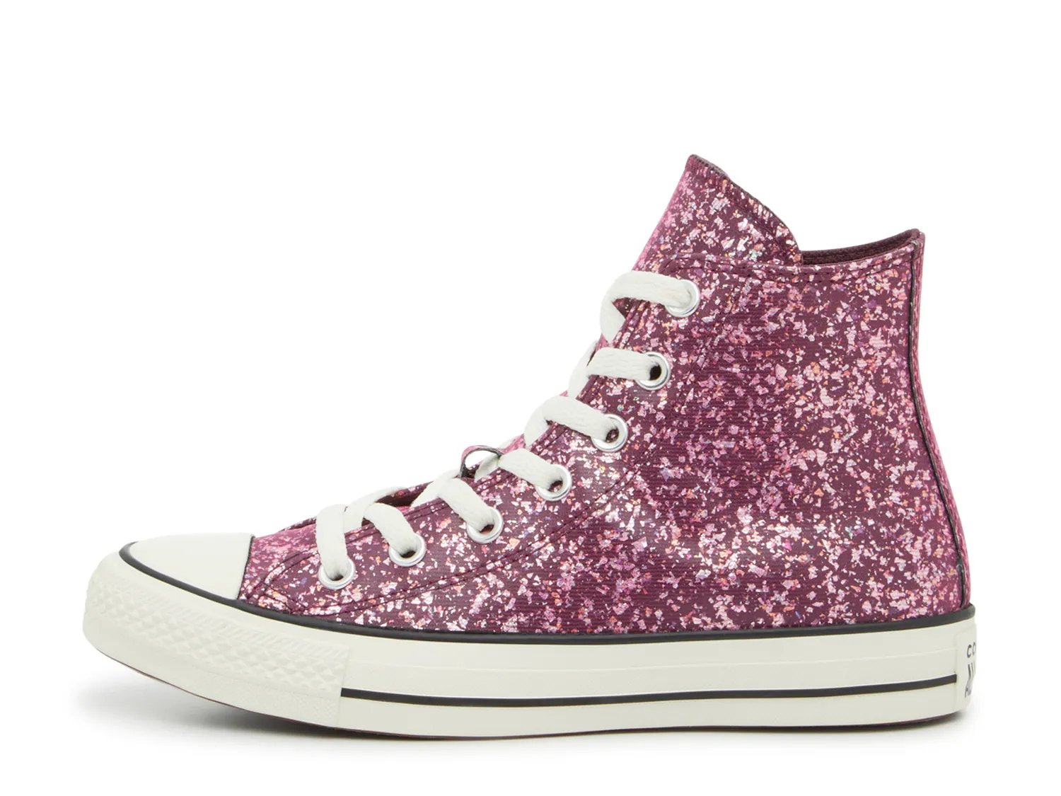 Кроссовки Converse Chuck Taylor All Star High-Top Sneaker - Women's, темно-розовый — фото 3
