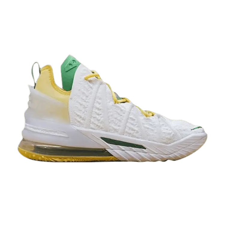 

Кроссовки Nike LeBron 18, Oregon Ducks Home PE