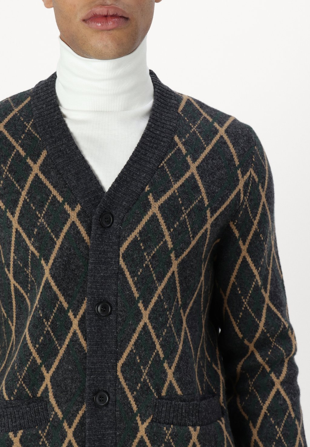 

Кардиган FERGUSON CARDIGAN Barbour, серебристый
