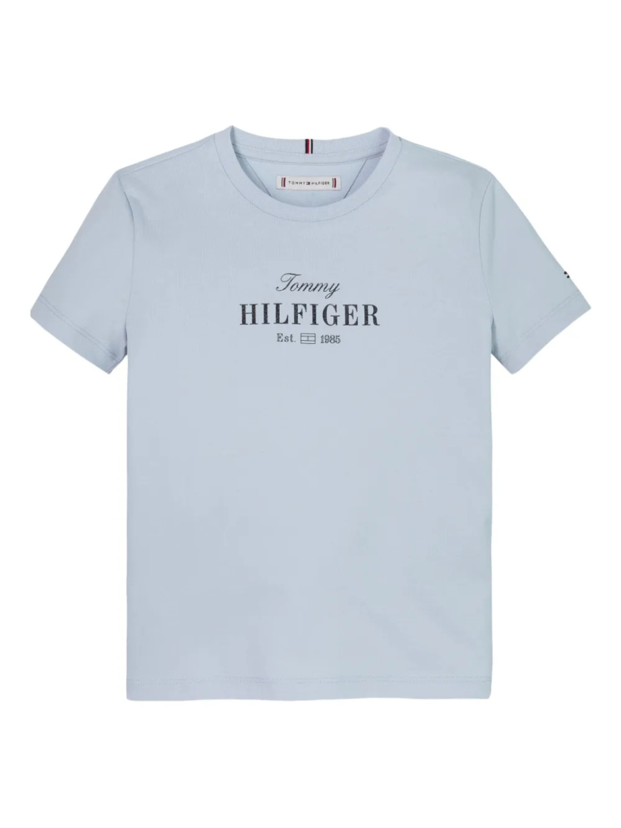 

Футболка с логотипом Tommy Hilfiger Junior, синий