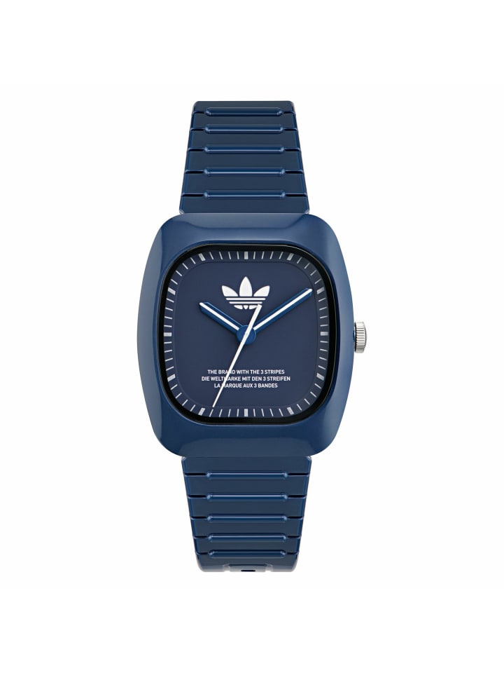 

Adidas Аналоговые часы для взрослых синего цвета