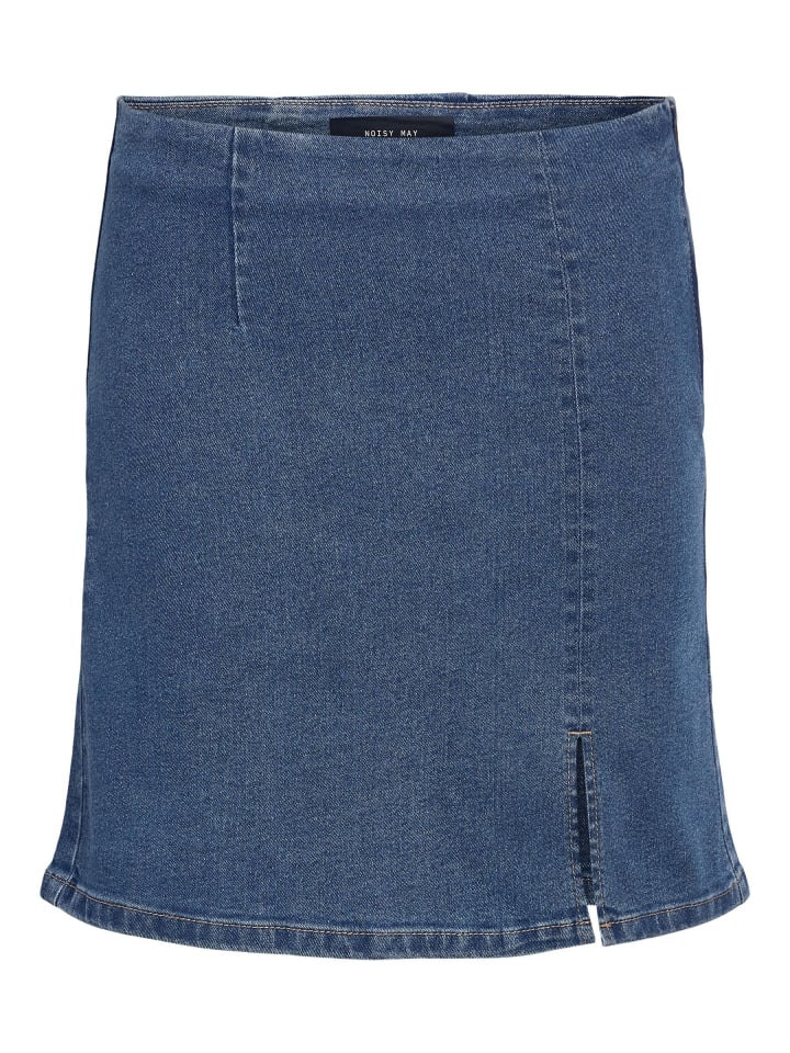 

Noisy may Мини-юбка из джинсовой ткани среднего синего цвета