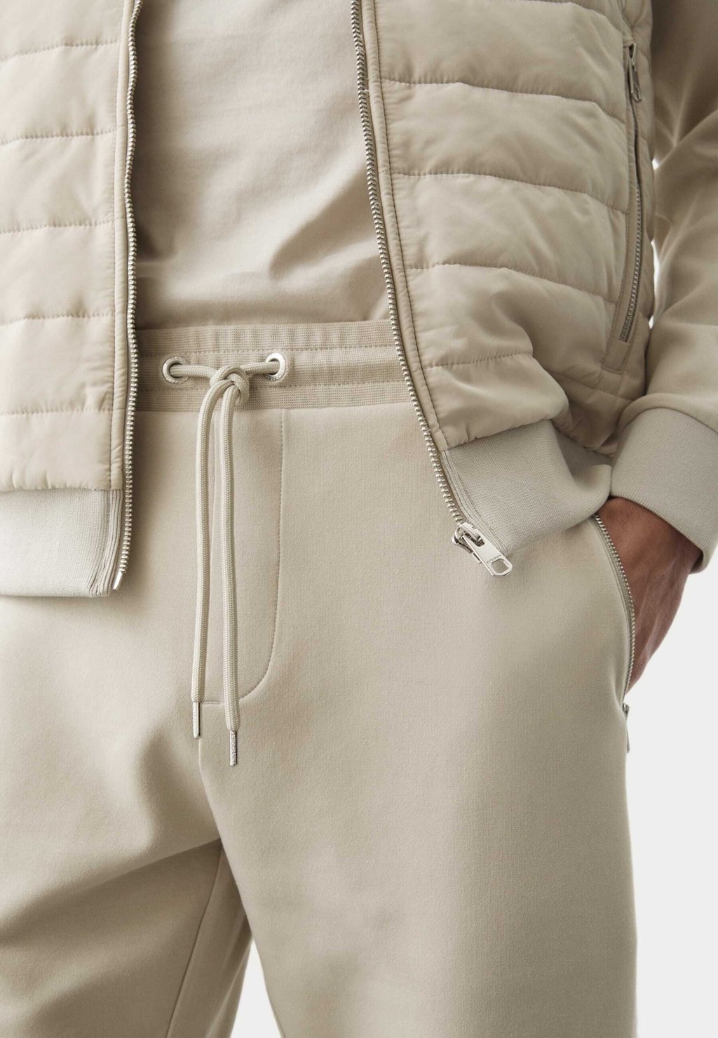 

Спортивные брюки REGULAR FIT CUFFED JOGGERS Marks & Spencer, серый