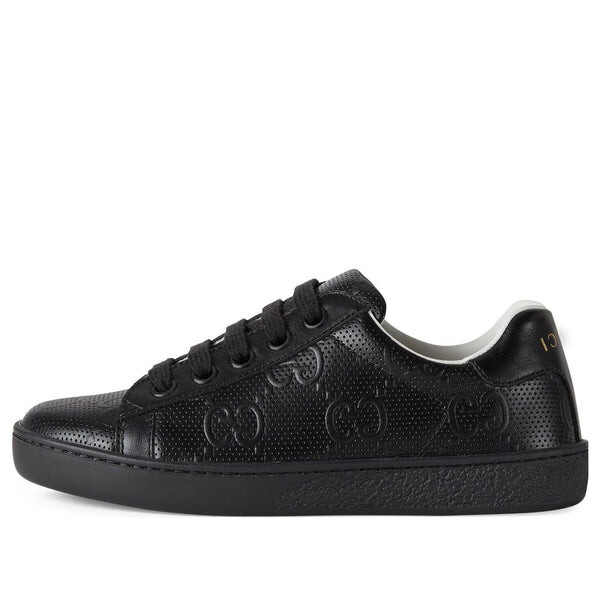 

Кроссовки gg ace sneakers 'black' Gucci, черный