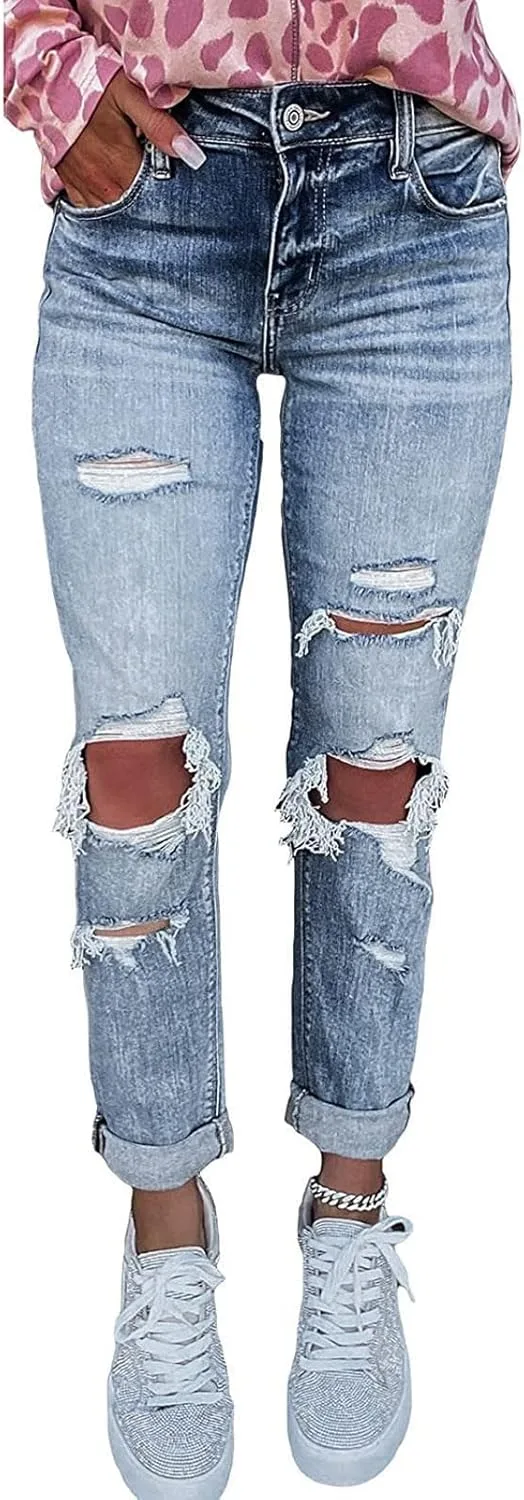 Женские скинни джинсы High Waisted с эффектом контроля живота — фото 3
