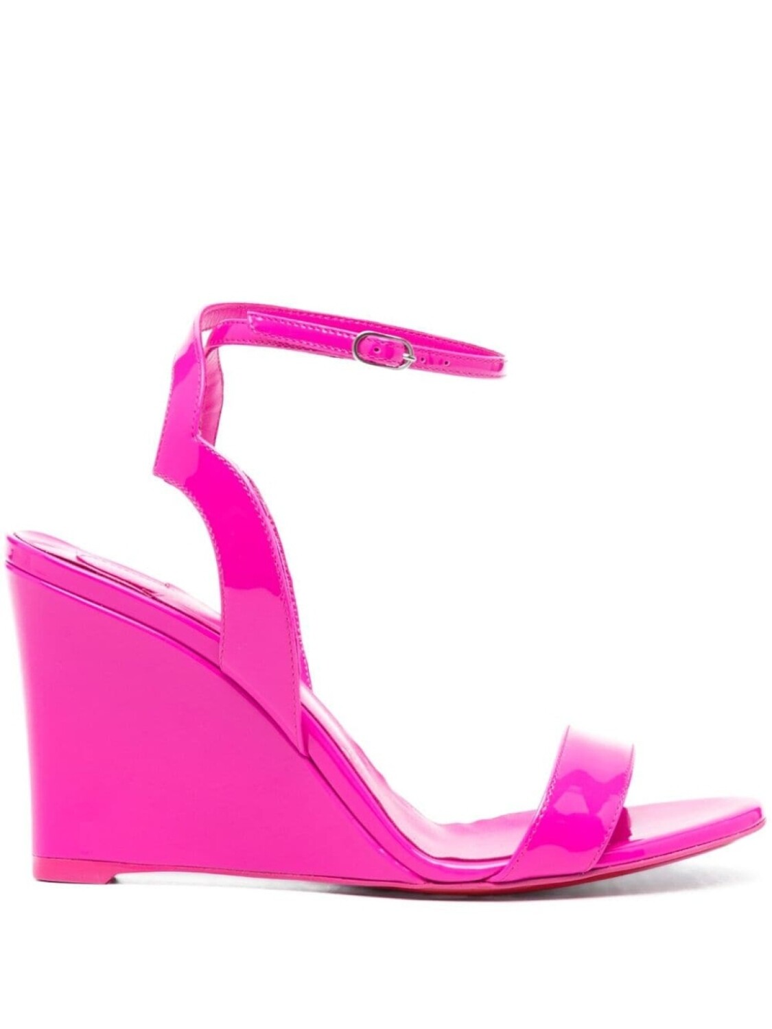 Christian Louboutin босоножки на платформе, розовый