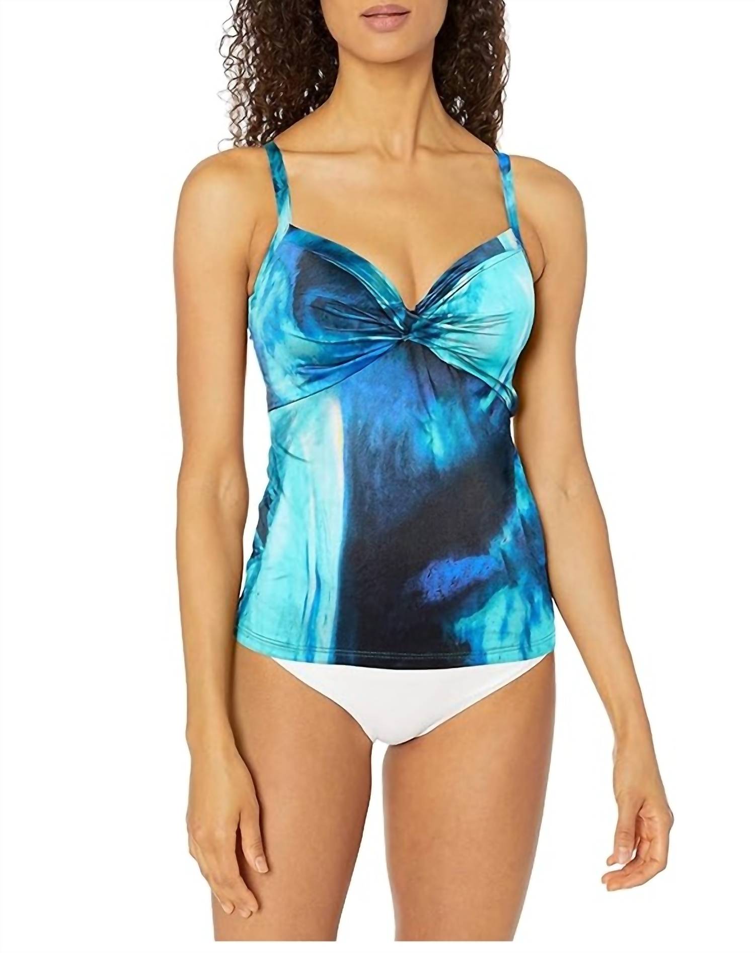 

Женский купальник Seafolly, цвет blue opal