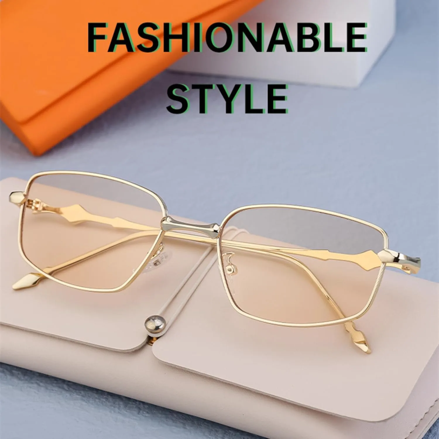 

Солнцезащитные очки в тонкой прямоугольной оправе для женщин и мужчин, роскошные, в винтажном ретро-стиле, с металлическим покрытием, модные TVTBBVV, C3brown