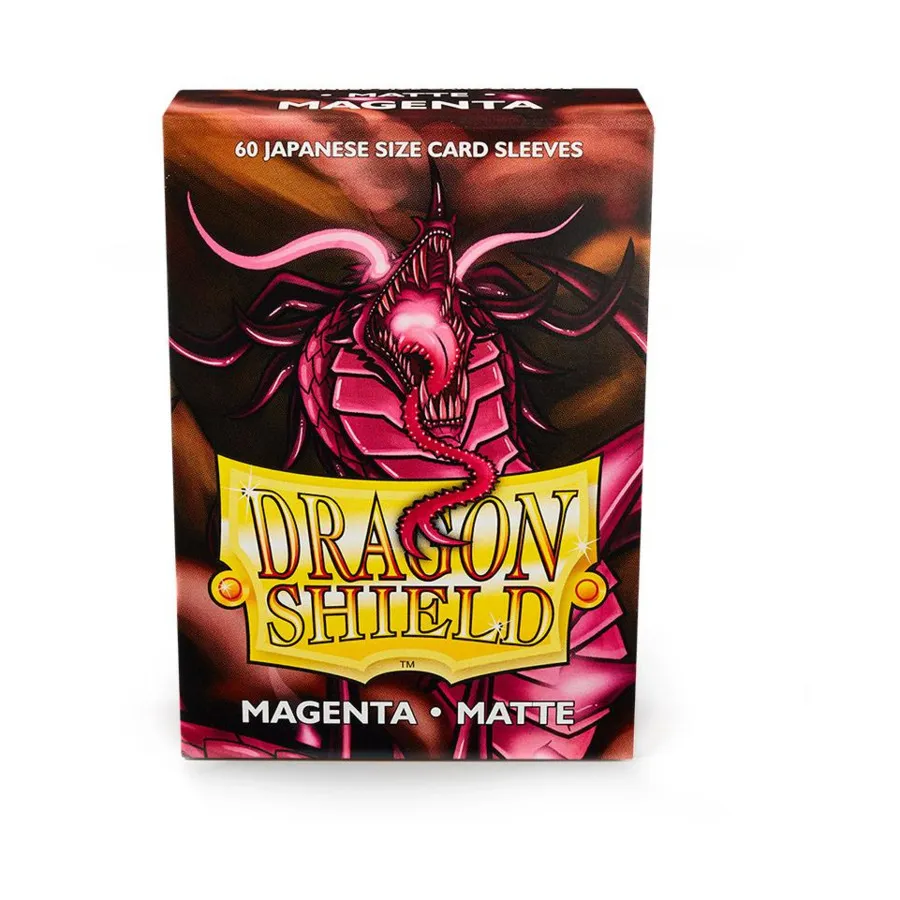 

Японские рукава – матовый пурпурный (60), Dragon Shield - Card Sleeves - Japanese