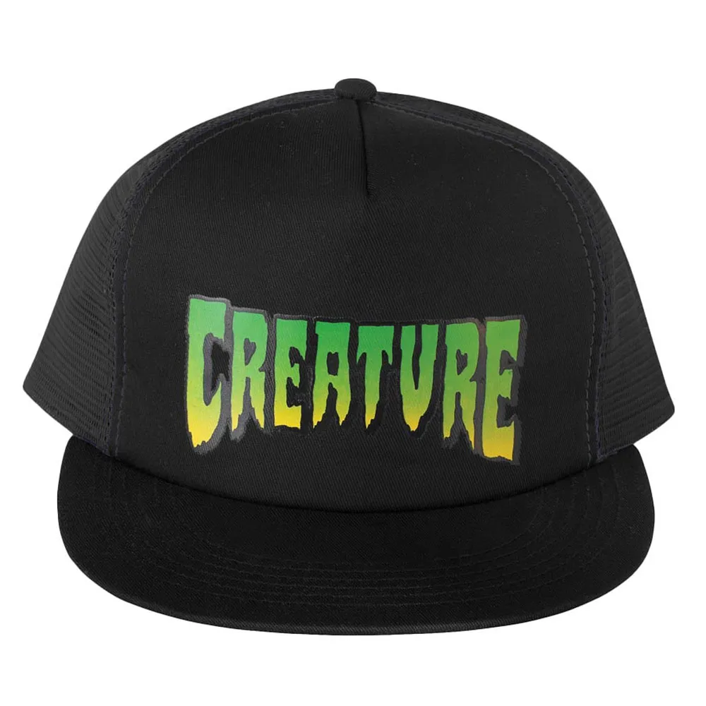 

Кепка Creature Logo mesh trucker structured, черный