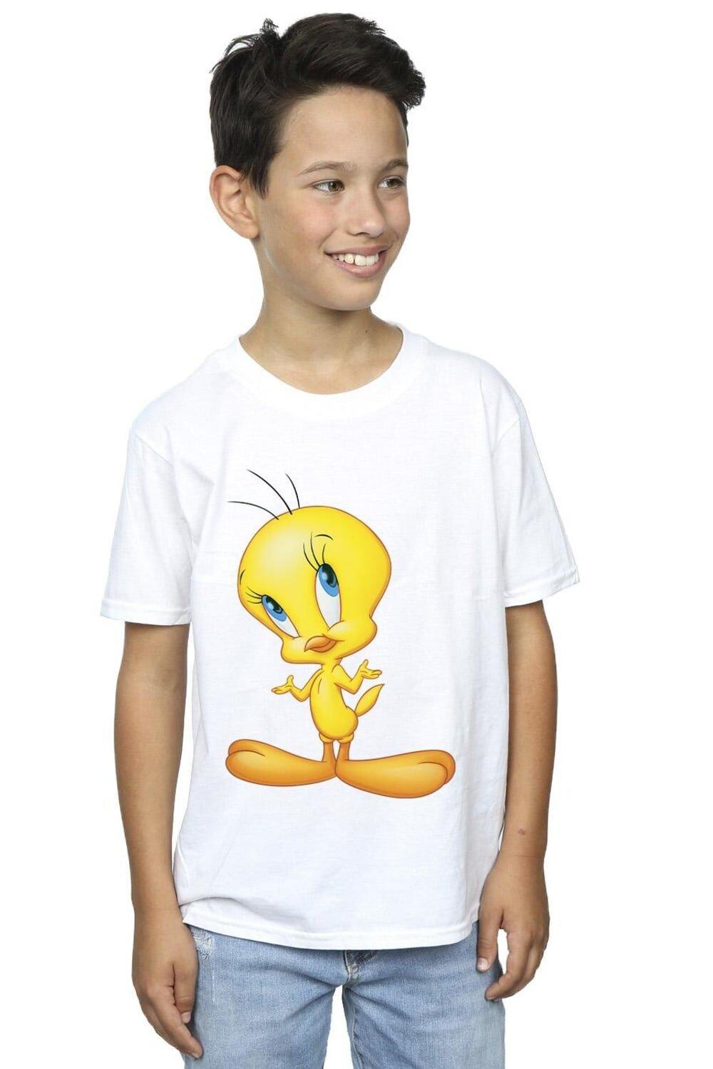 

Футболка Tweety Standing Looney Tunes, белый