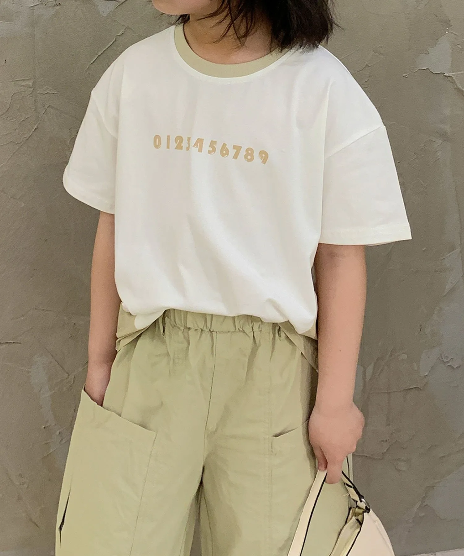 Детская футболка с цифрами и цветовой гаммой [aimoha-KIDS-] Aimoha Kids, white