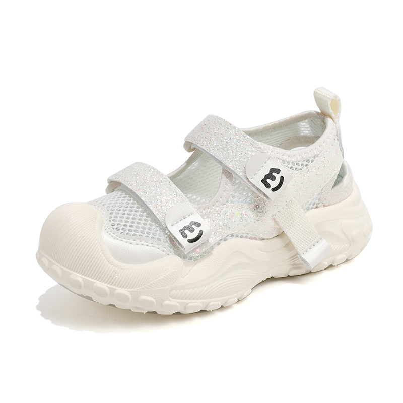 

Детские сандалии с низким верхом, противоскользящие, с амортизаторами и износостойкими свойствами SUPEREDGE, белый