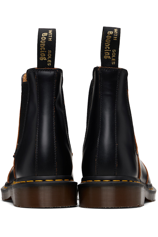 Dr. Martens Черные винтажные ботинки челси 2976, произведенные в Англии — фото 2