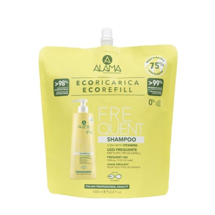 

Шампунь для частого мытья Eco Refill 1000 мл Alama Professional