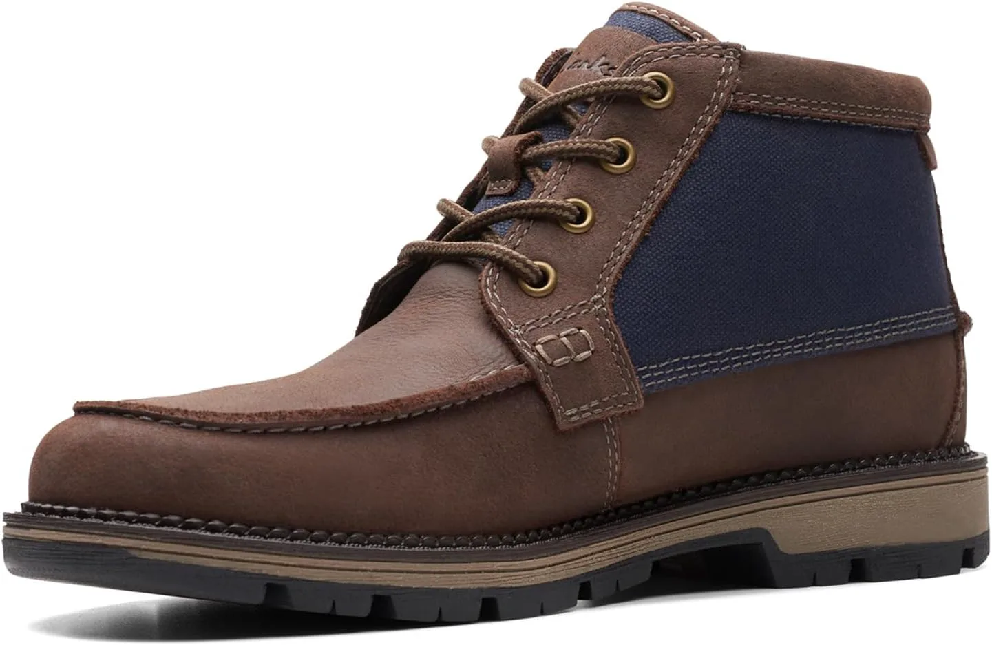 Мужские мокасины Clarks Maplewalk, темно-коричневый — фото 2