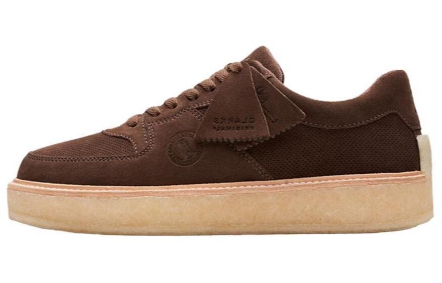 

Кроссовки clarks Skateboarding Shoes Women's Low-top Brown, коричневый