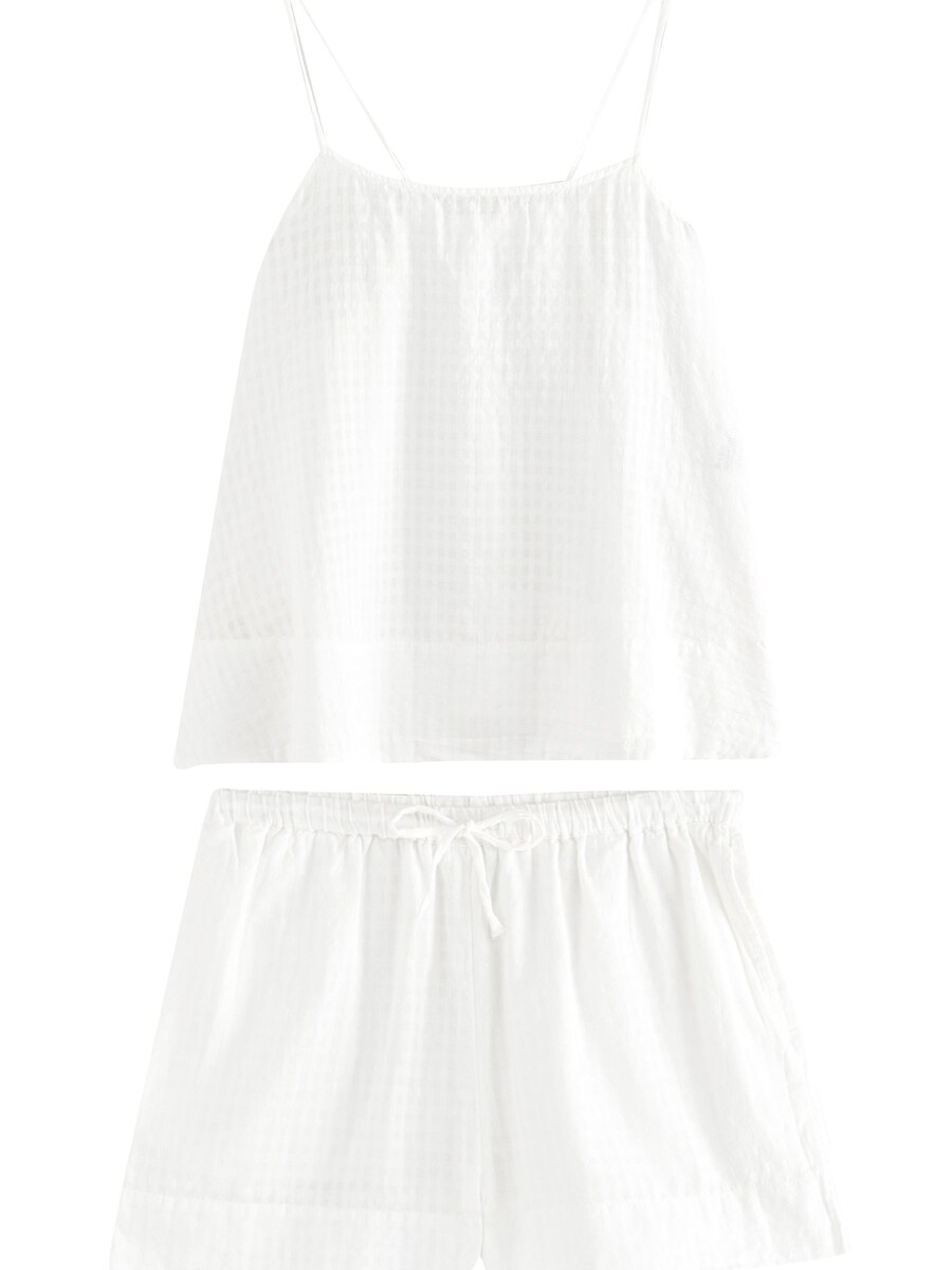 

Пижама Next Gingham, белый