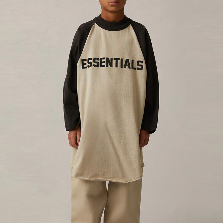 

Детская футболка Fear Of God Essentials, цвет Wheat