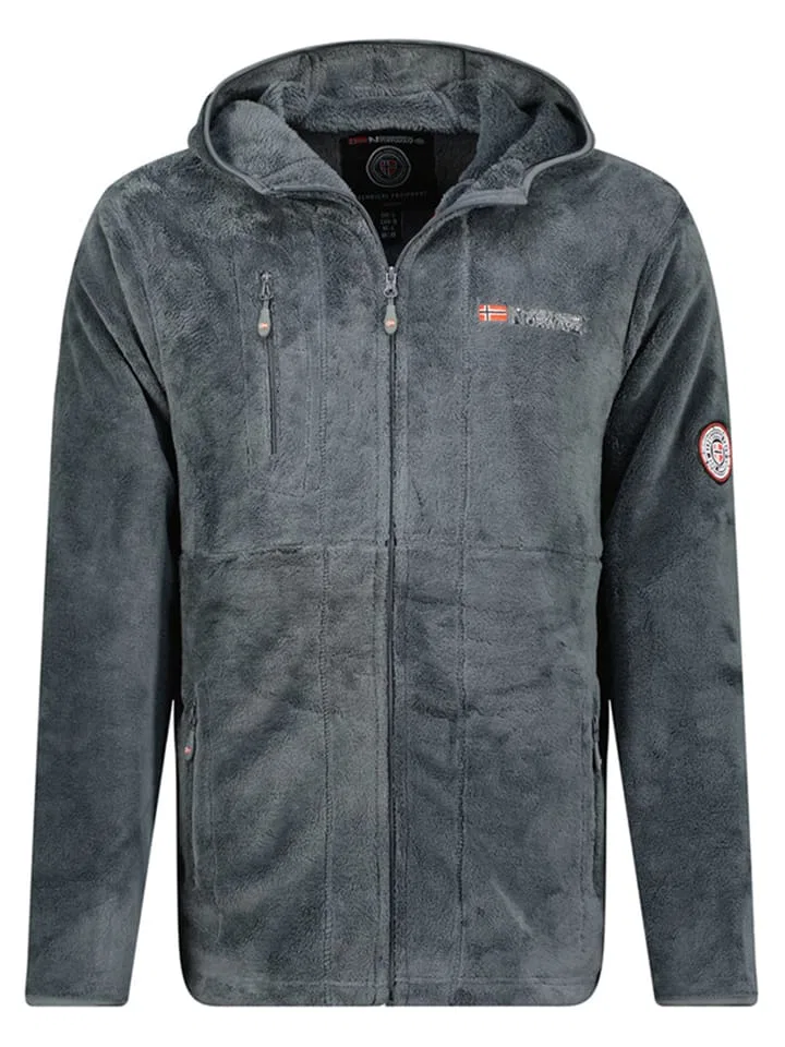 Флисовая куртка "Upload" антрацитового цвета Geographical Norway