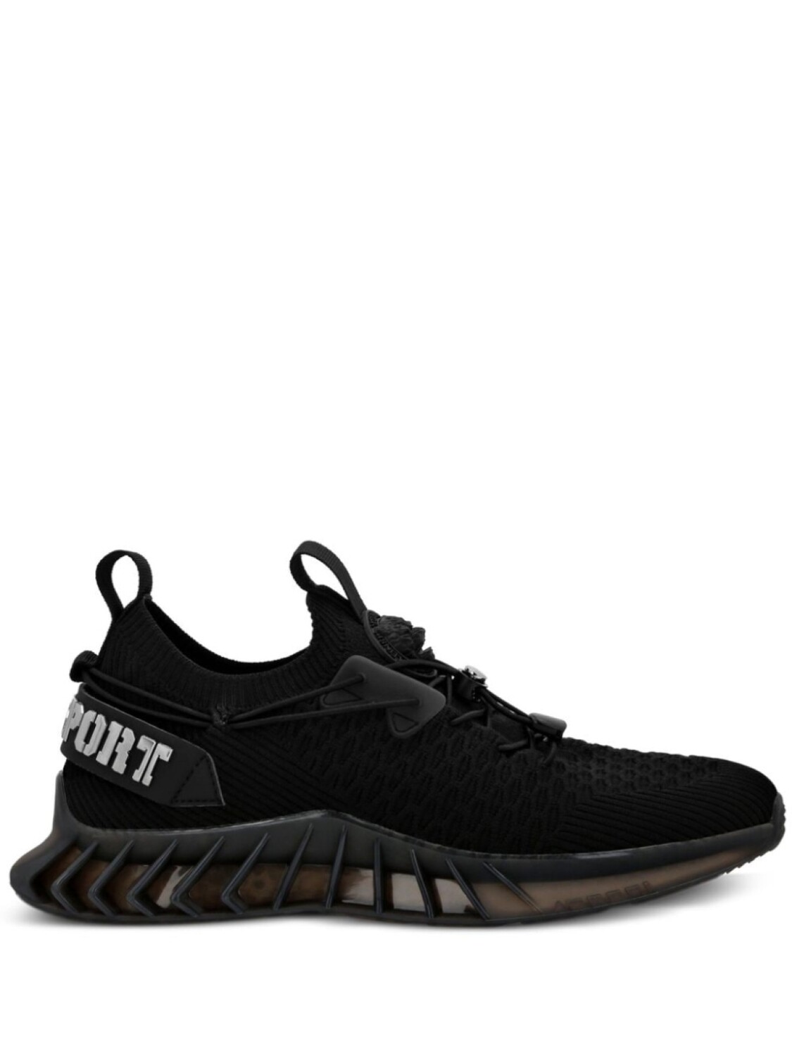 

Plein Sport трикотажные кроссовки Runner, черный