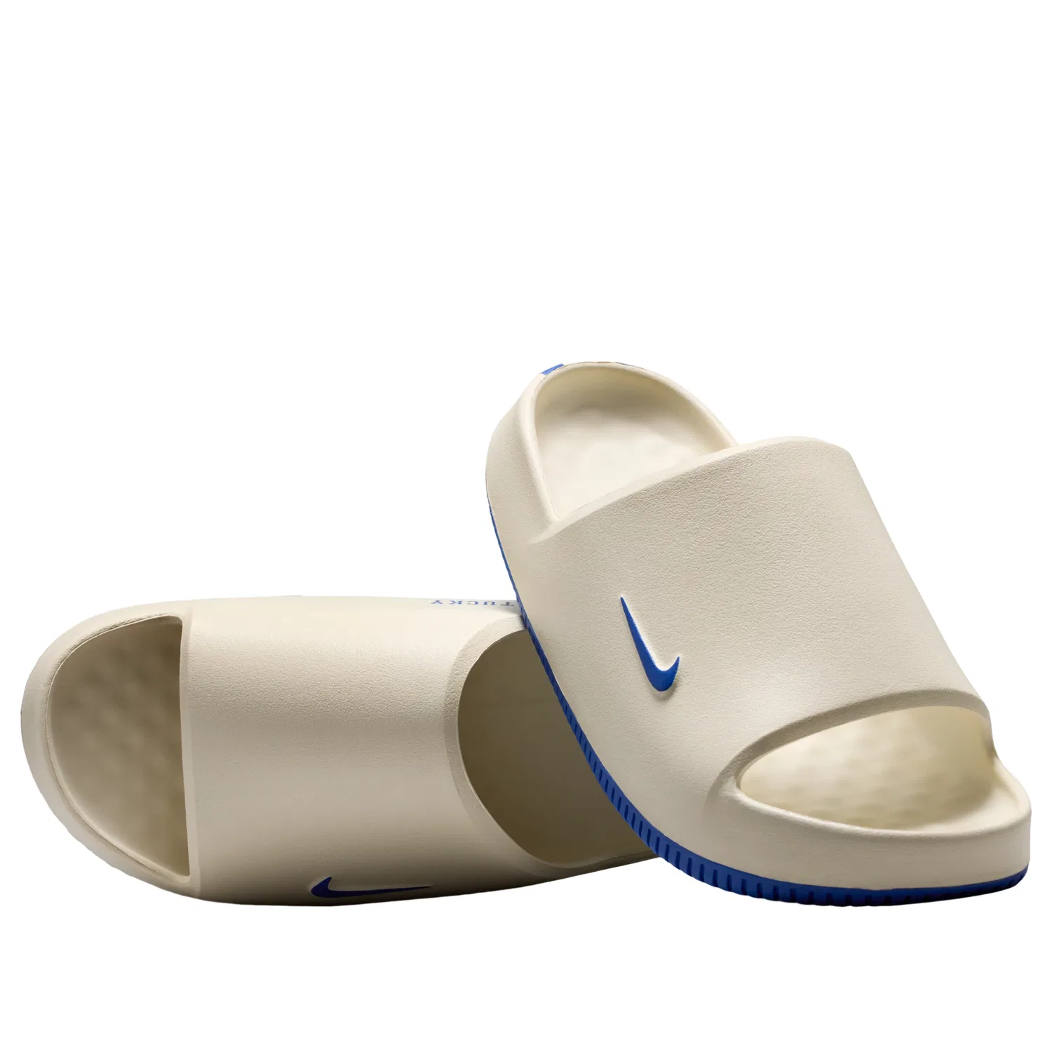 Шлепанцы Nike Calm Slides 'Kentucky' IM3251-100, бежевый