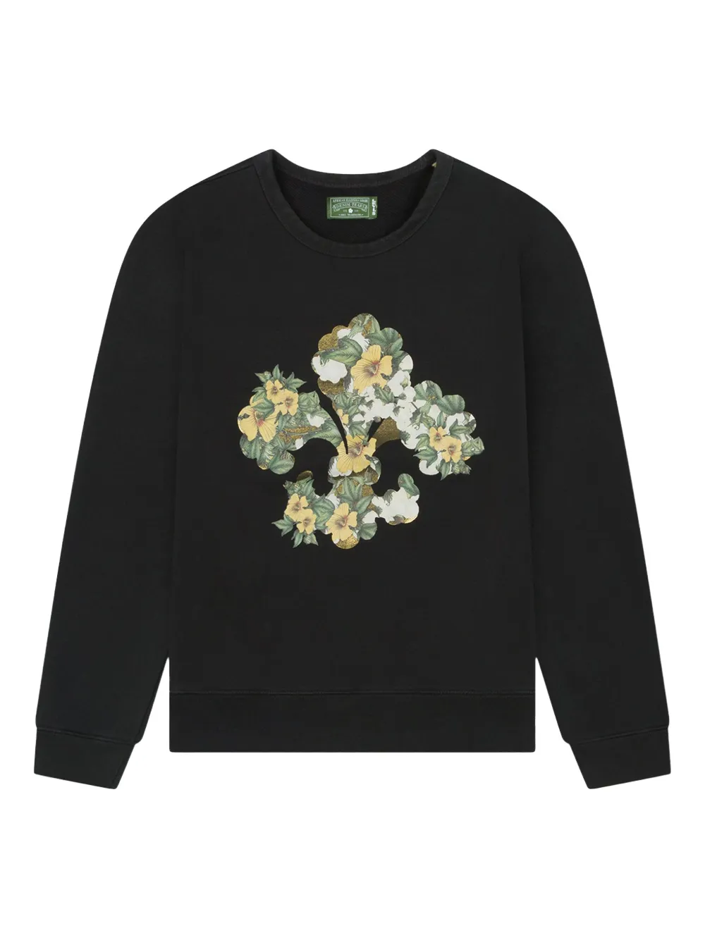 

Толстовка Fleur De-Lis Charcoal Denim Tears, черный