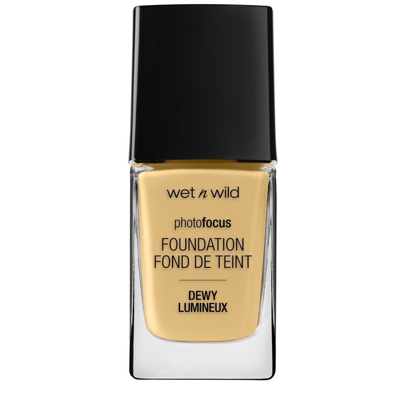 

Photo Focus Foundation Dewy - ЗОЛОТО-БЕЖЕВЫЙ wet n wild, 28 ml