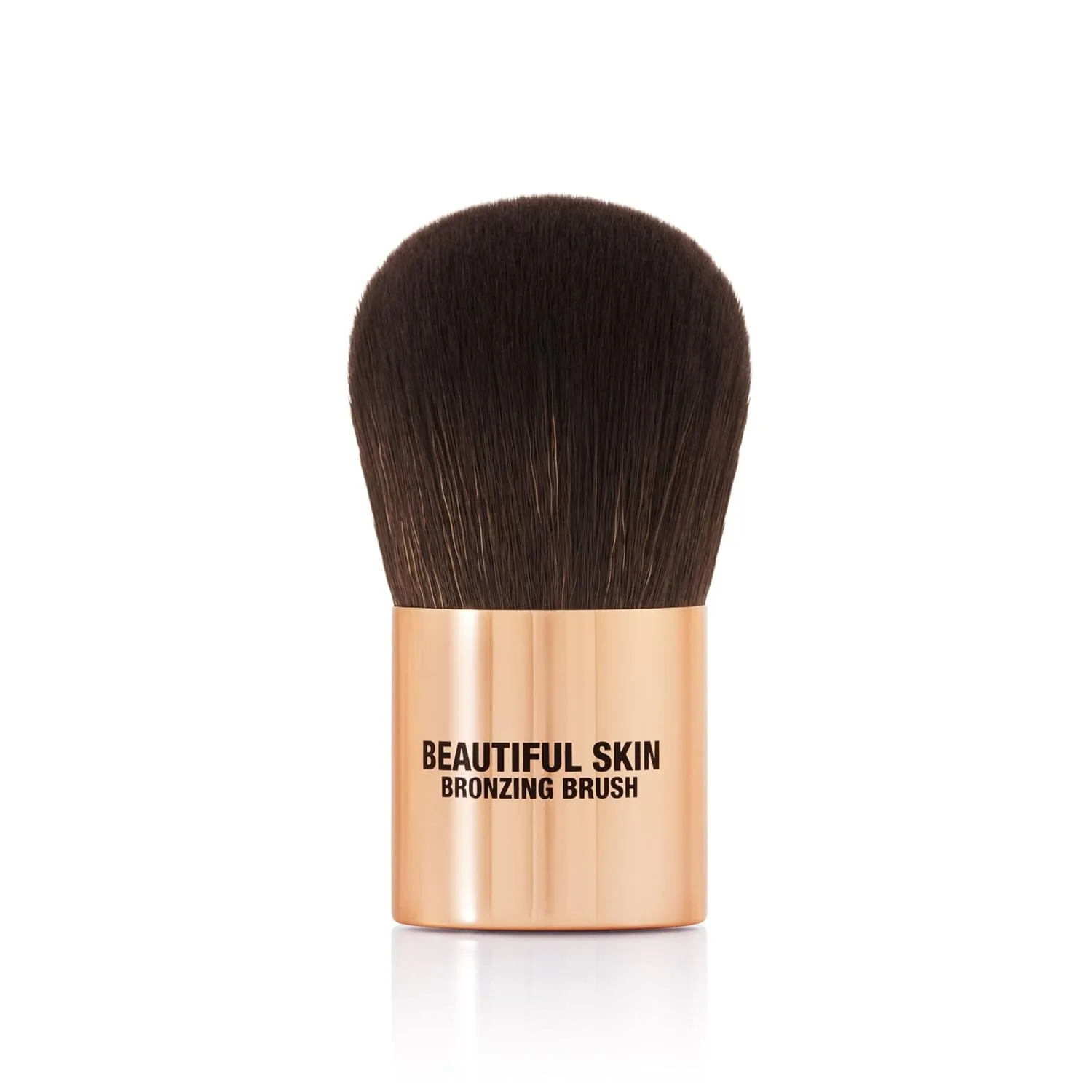 Charlotte Tilbury Beautiful Skin Bronzer Brush - кисть для бронзера с плотной щетиной для бесшовного нанесения, инструмент для растушевки кремовых текстур, Bronzing Brush