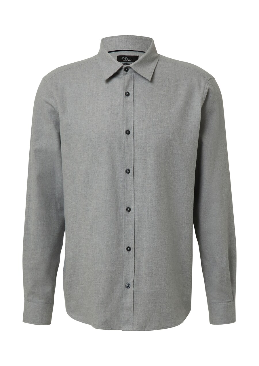 

Рубашка на пуговицах классического кроя s.Oliver, серый