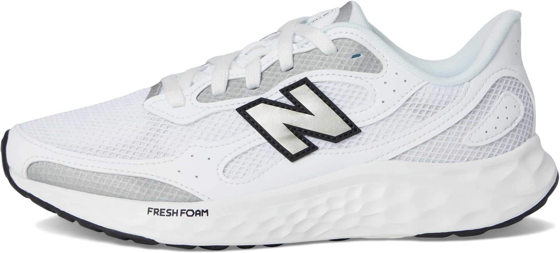 Кроссовки New Balance Fresh Foam Arishi v4, цвет White/Silver Metallic — фото 4