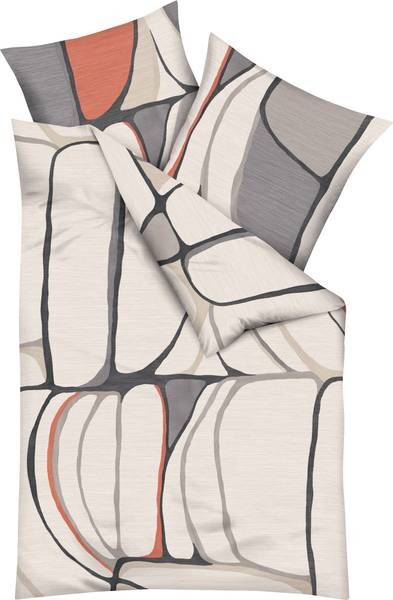 

Комплект постельного белья kaeppel 207156 2-teilig, 135x1x200 см цвет natur-grau-terra