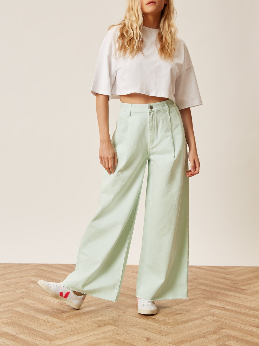 

Джинсы Aligne Wide leg Pleated Jeans Connie, светло-синий