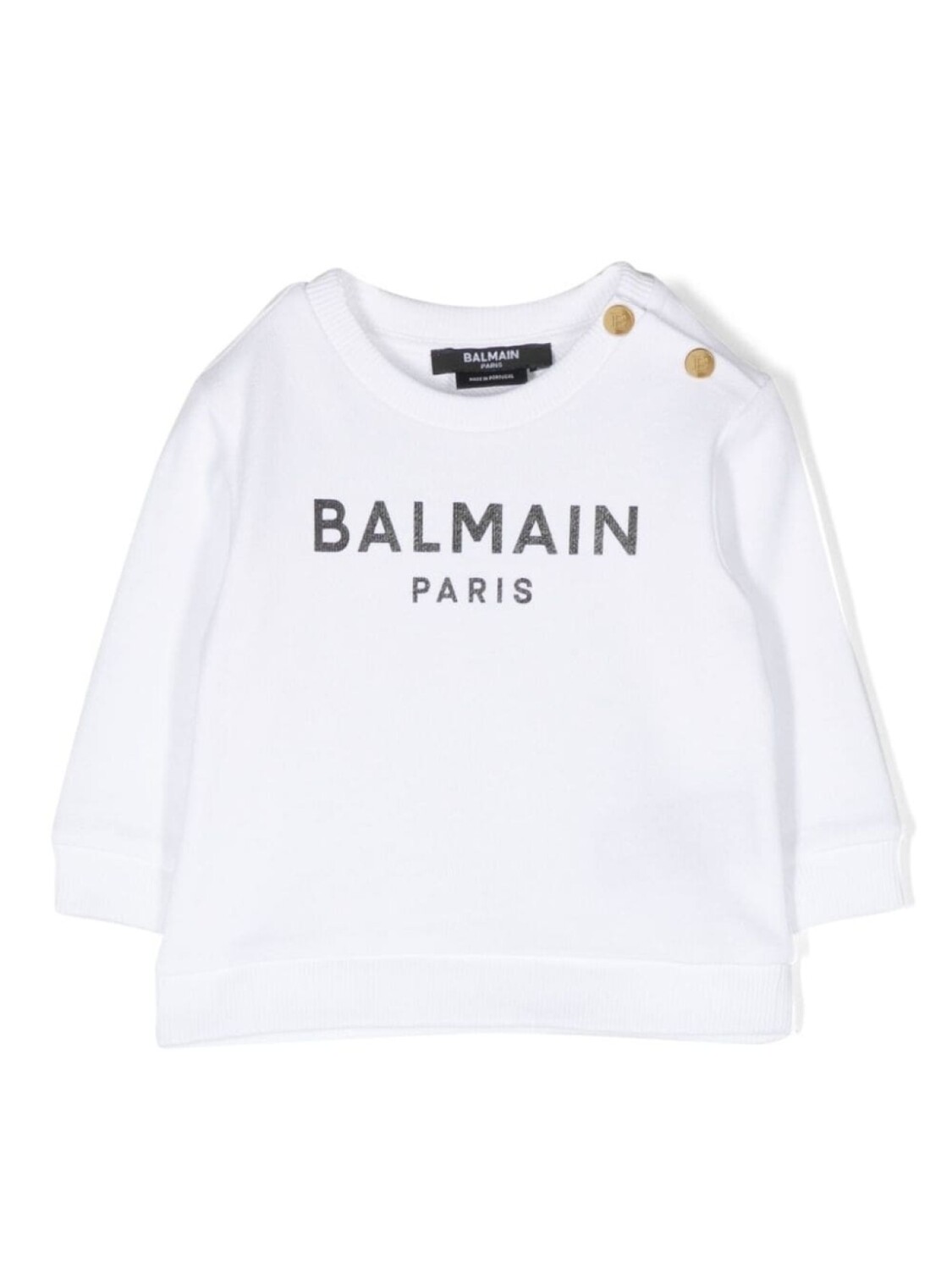 

Balmain Kids толстовка с логотипом, белый
