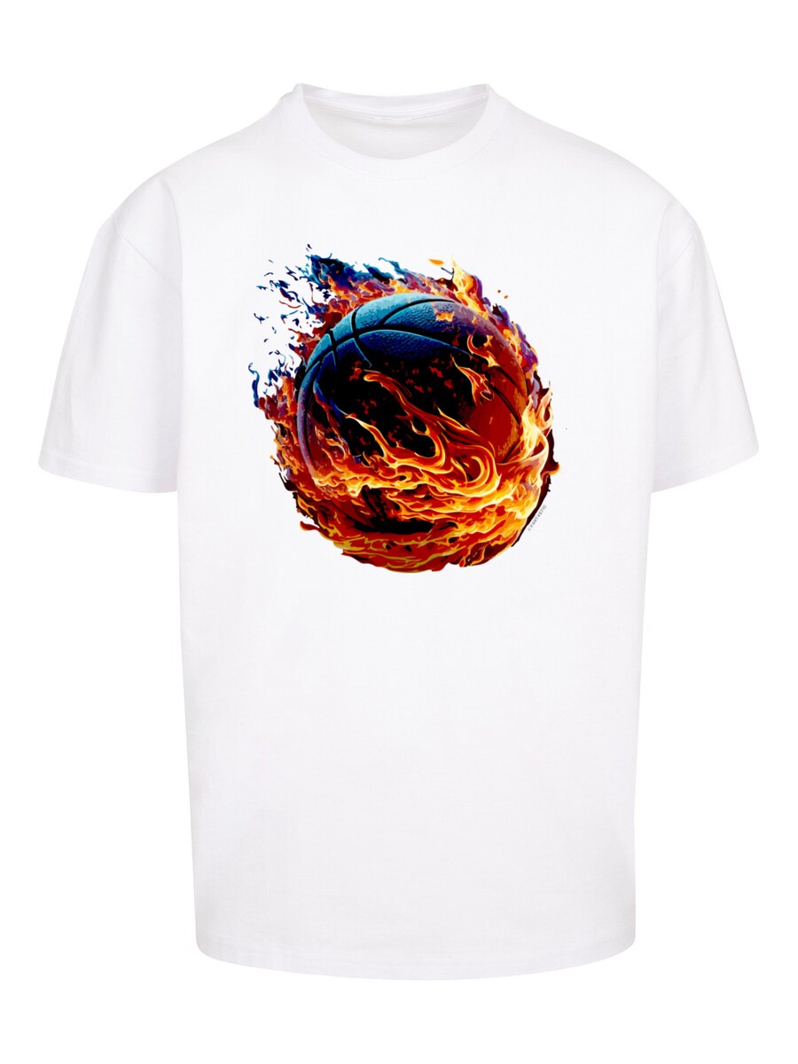 

Рубашка F4NT4STIC Basketball Sports Collection On FIRE, белый