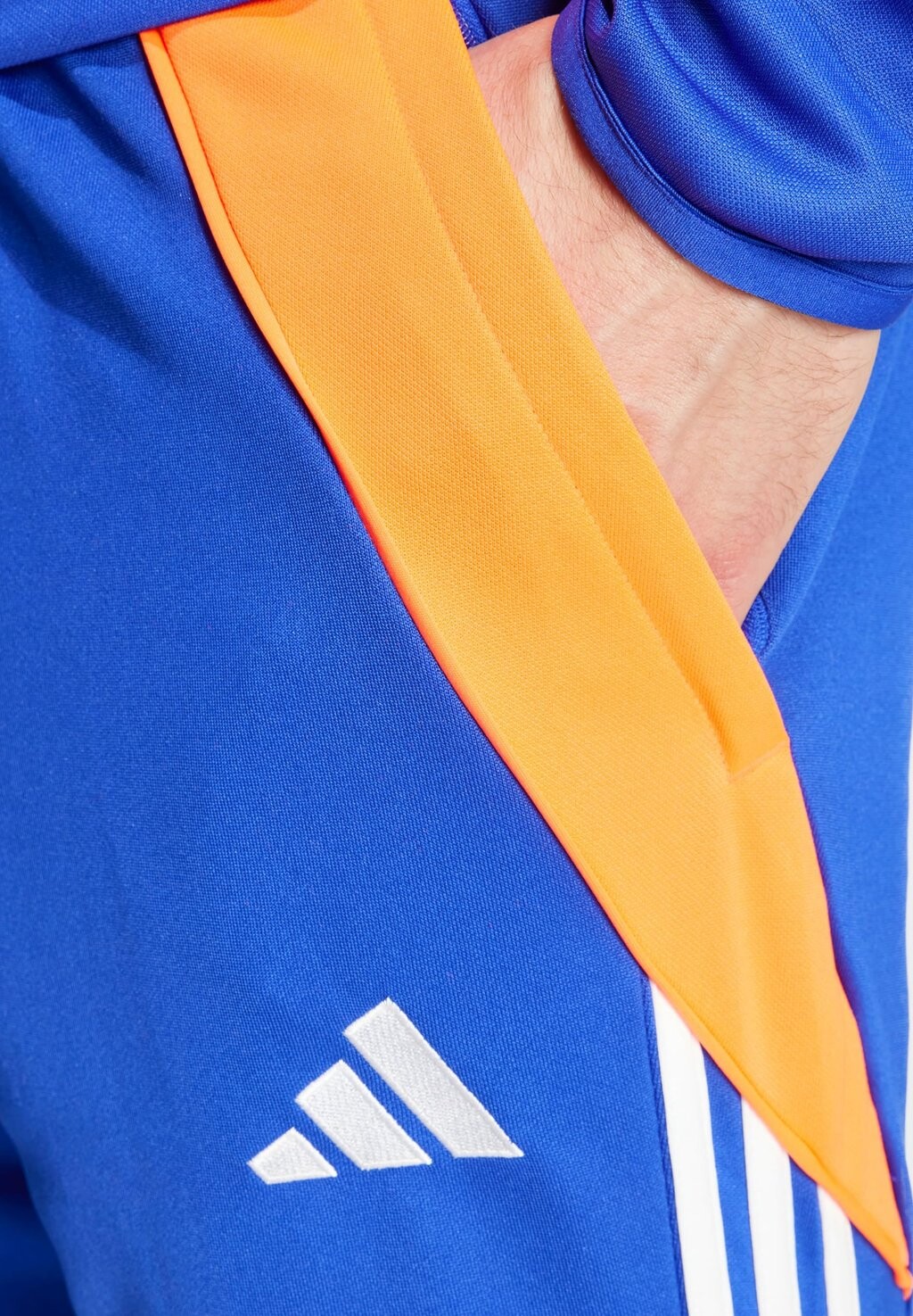

Спортивные брюки Tiro adidas Performance, прозрачный синий/солнечно-красный/белый