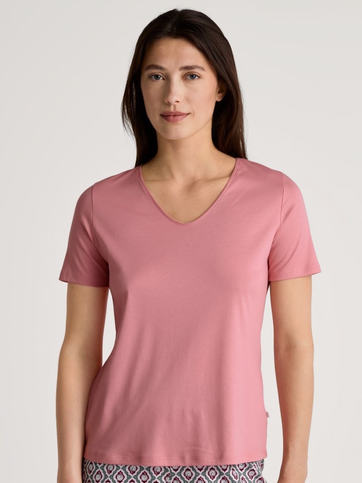 

Футболка Calida Shirt, цвет blush flower