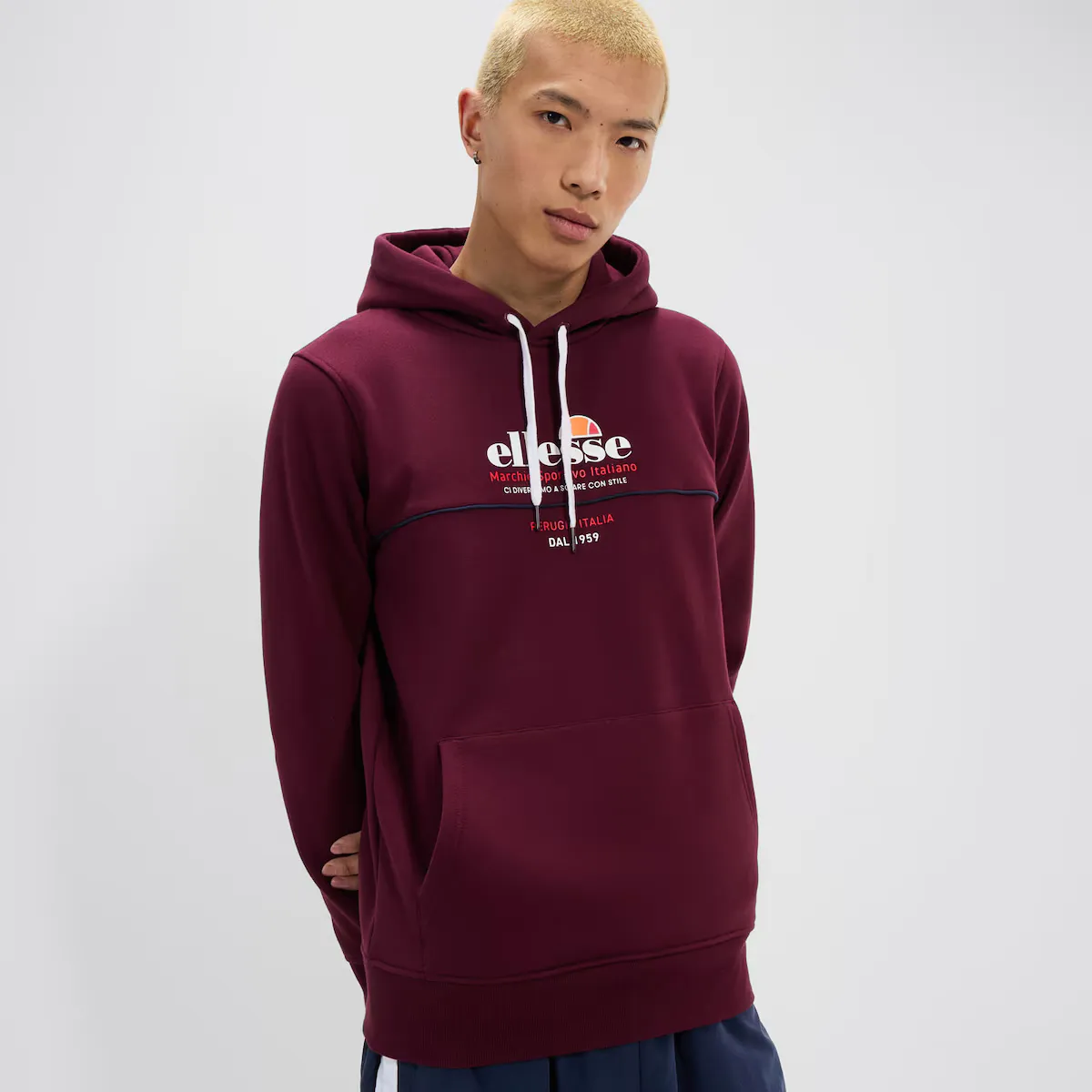 

Мужской свитшот Mvello OH Hoody Ellesse, красный